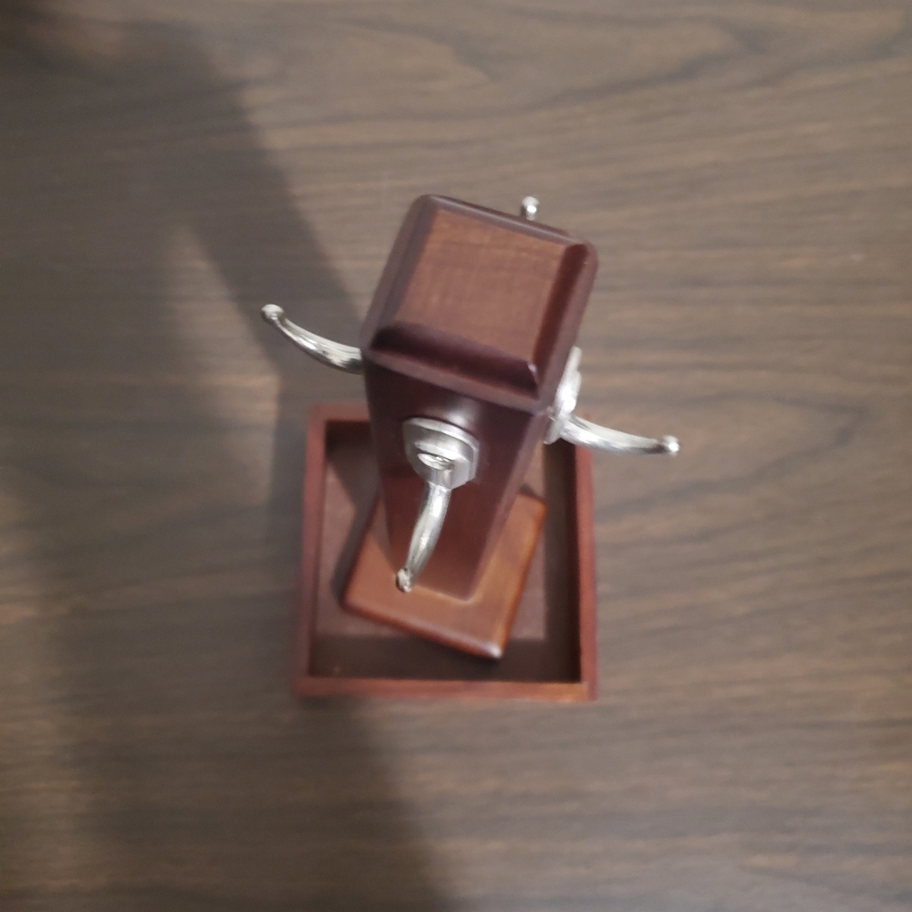 Wooden Rotating coffee mug holder - Picture 3 of 5